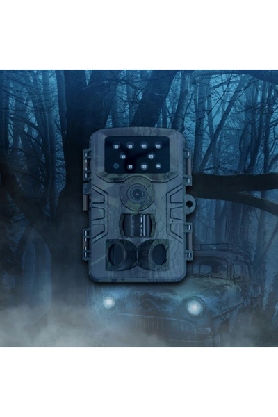 NO BRAND Cameră fotoșocănelă cu senzor de mișcare Full HD IR