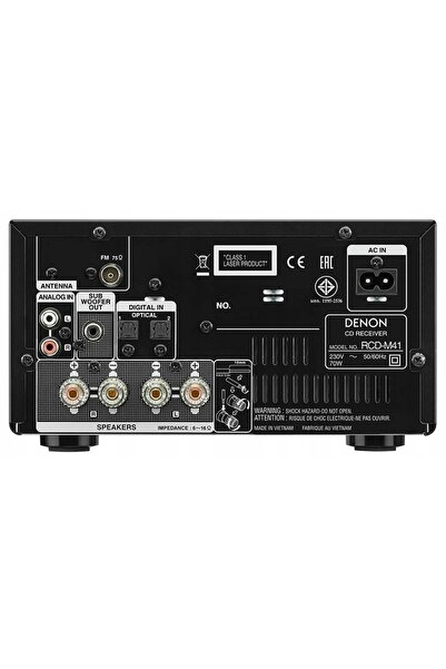 NO BRAND Amplituner stereo CD DENON RCD-M41 Bluetooth
