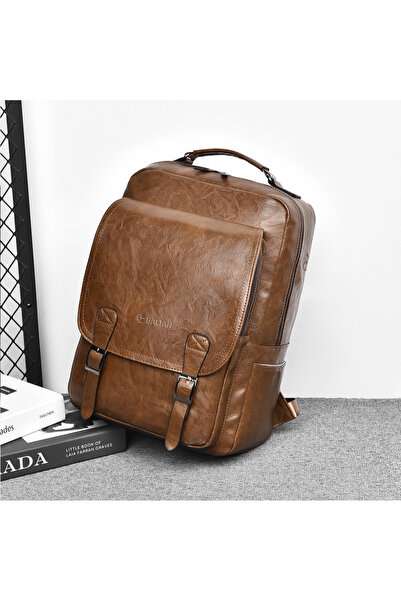 NO BRAND Rucsac Baltan Classic 15,6" Maro