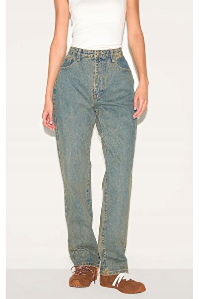 NO BRAND Blugi cu buzunare, croială dreaptă, Prettylittlething 34