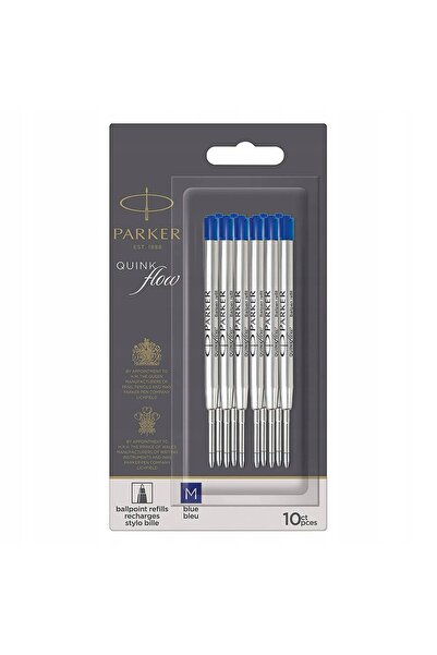 Parker Rezervă originală QUINKflow M albastră pentru pix cu bilă x 15 unități
