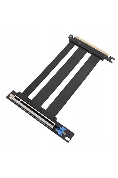 NO BRAND Cablu prelungitor PCIe 5.0 x16 de 128 Gbps, flexibil, 20 cm, adaptor