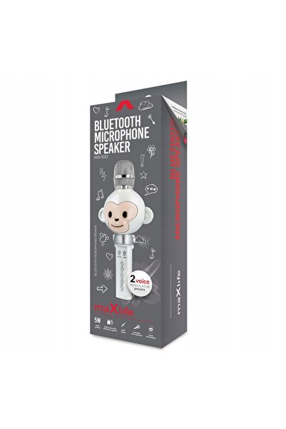 MaXlife Microfon Bluetooth cu difuzor karaoke pentru copii Animal KARAOKE