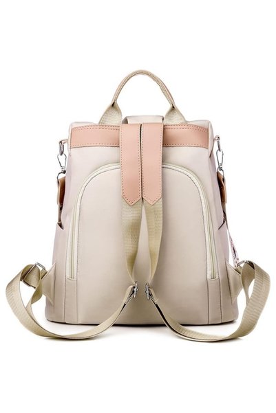 NO BRAND Rucsac de damă în stil retro la modă, confecționat din țesătură Oxfo...
