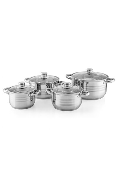 FLORINAS Set de vase de gătit Florina Anter 8 piese, pentru inducție, inox