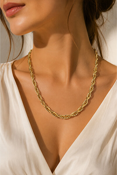 G Sport POLO Gold Color Zircon Necklace