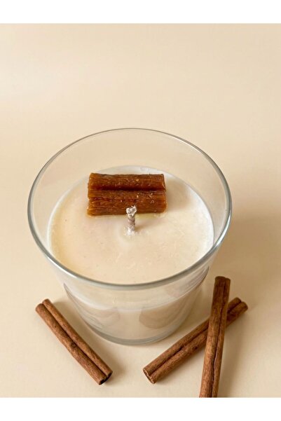 Florence Cinnamon Rolls Scented Candle, Handmade Soy Wax Candle for Home Deco...