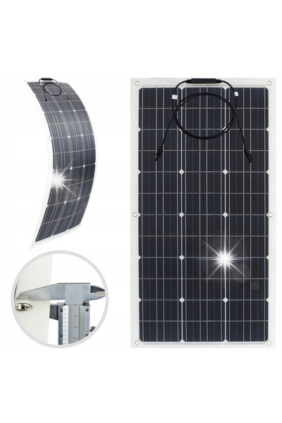 VOLT POLSKA Panou solar Baterie solară 100W 12 Elastic