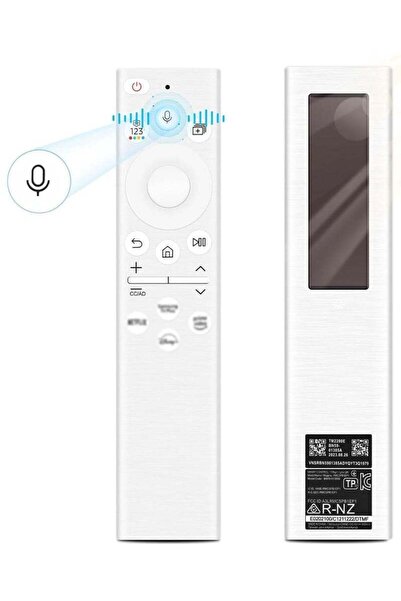 PopZa BN59-01391A Solar Voice Remote for Samsung Smart TVs (2021-2022)