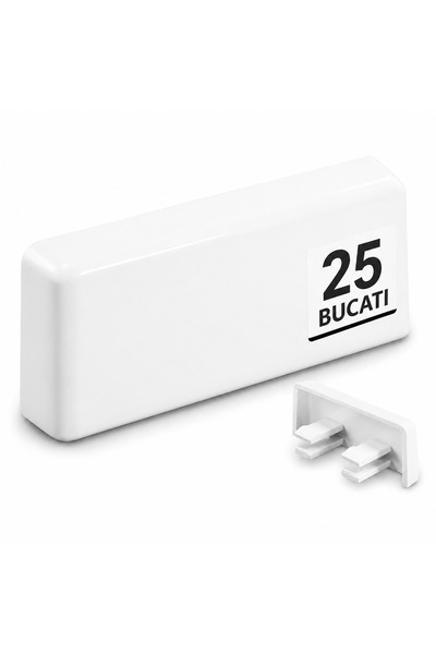 V VOOXA Set de 25 capace de drenaj pentru ferestre și termopan VOOXA, PVC, Al...