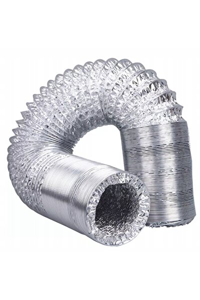 NO BRAND Tub de ventilație flexibil din aluminiu Aluflex 125 Therm Light 140 °