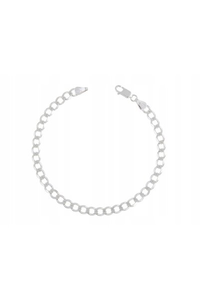NO BRAND Brățară de argint Pancerka 21cm 6g 5,1mm Italia