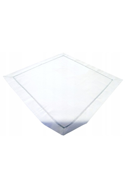 NO BRAND Față de masă cu strasuri Megan 140X280 Alb