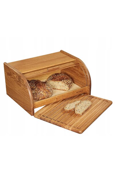 NO BRAND Coș de pâine din bambus Mini Zassenhaus 27 X 20 X 17 cm Mic