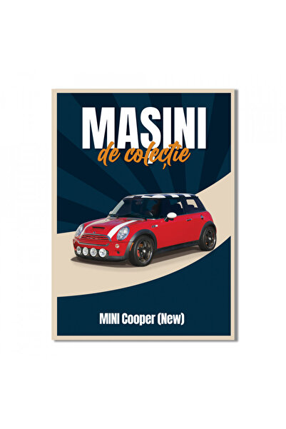 WELLY Sigilat- Mini Cooper New - Nr. 49- Mașini de Colecție 2023- Scara 1/60