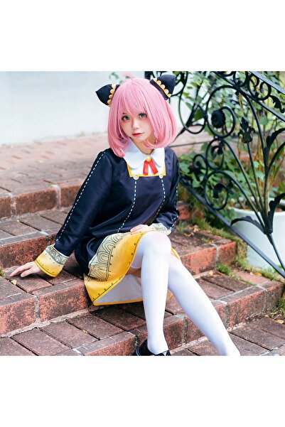 NO BRAND Anya Forger Spy X Family Costum Cosplay Anime 158 164 m