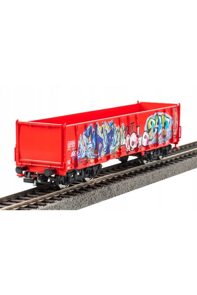 NO BRAND Piko 55380 H0 Set suplimentar de șine cu pietriș și locomotivă cu gr...