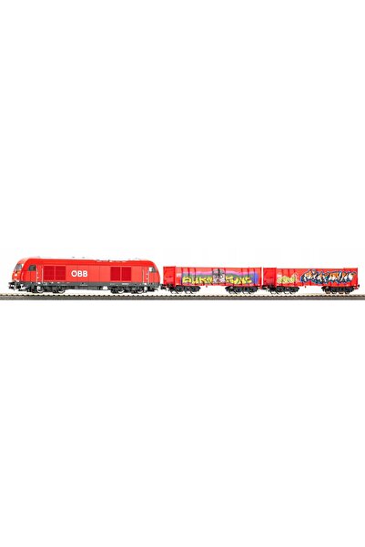 NO BRAND Piko 57033 H0 Tren electric cu locomotiva Rh 2016 și vagoane de cărb...