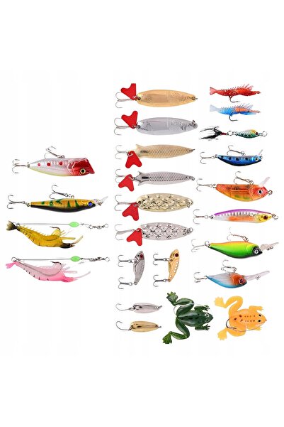 NO BRAND Calendar de Advent Premium pentru Pescuit 2026 Set cu 24 de Articole...