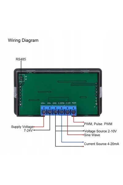 NO BRAND Generator de semnal PWM cu afișaj LCD Wsfg-06