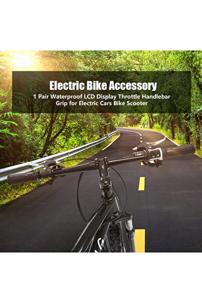 NO BRAND Manetă de accelerație pentru bicicletă, scuter, scuter electric, cu ...