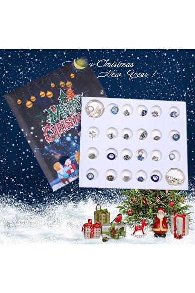 NO BRAND Calendar de Advent 2025 cu breloace bijuterii pentru fete