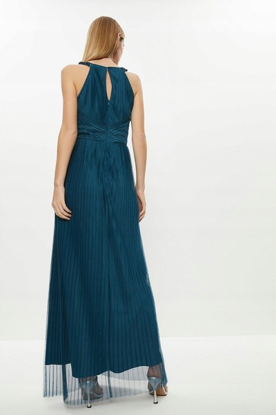 NO BRAND Tiulowa Rochie de seară clasică maxi plisată Coast 46