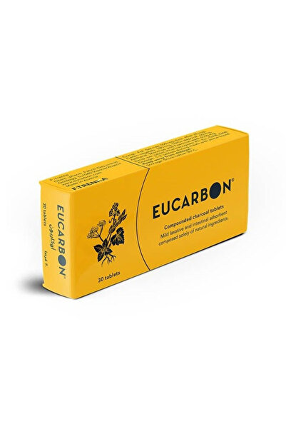 EUCARBON Tablets, Digestive Aid, 30 Tablets