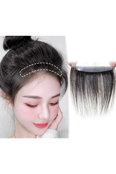 Estelle Frontal Hairpiece for Women Natural Black Hair Extension Hairline Los...