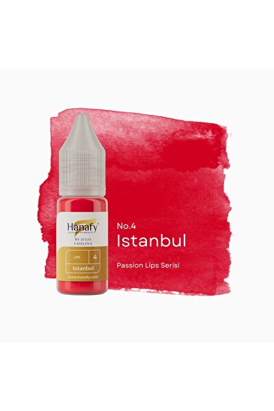HANAFY Passion Lips İstanbul No4 Kalıcı Makyaj Dudak Pigmenti - 10ml