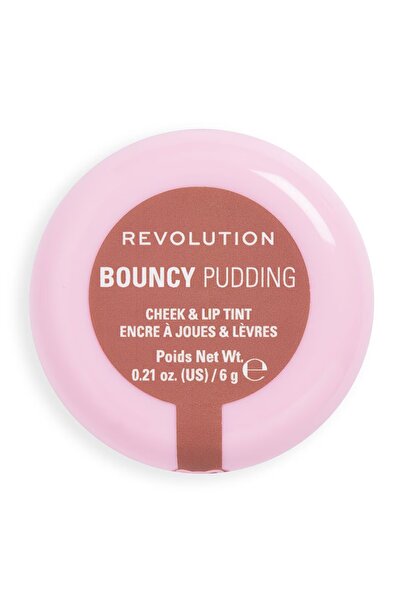 Revolution Bouncy Pudding Lip & Cheek Dumanlı Nude