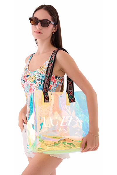 Luzza Bag Şeffaf Plaj Çantası