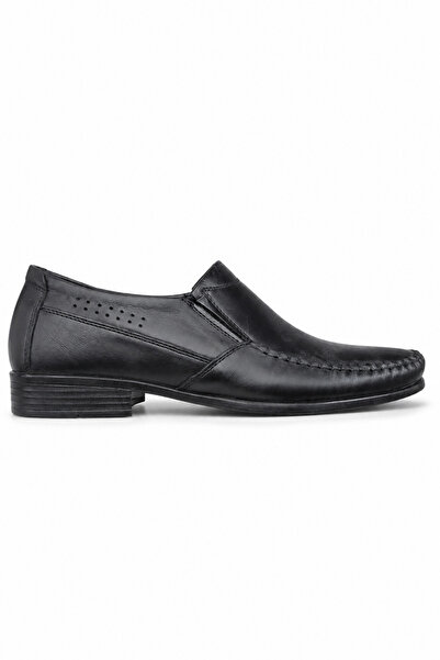 Ekonomik Ayakkabı Size 39 Special Small Size Men's Leather Shoes Black Lacele...