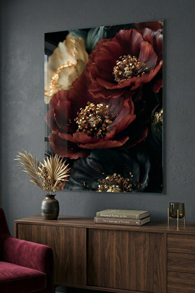 ARTAGE Glass Table Wall Decoration (Unbreakable) - Home Office Decorative Ite...