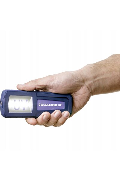 SCANLIO Lampă de lucru LED SCANGRIP cu funcție de lumină UV - FORM 03.5408