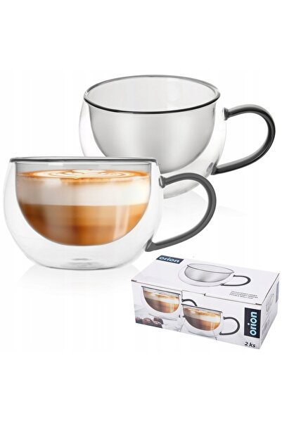 Orionis DOUBLE 300 ml 2 pahare termice cu perete dublu pentru cafea și ceai