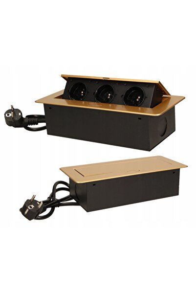 Orno Prelungitor pentru mobilier 3x2P+Z, plat, 1,5M ON-1337/C