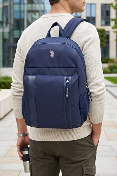 U.S. Polo Assn. حقيبة ظهر مدرسية للجنسين من US Polo Assn 24357-24355-24359-24...