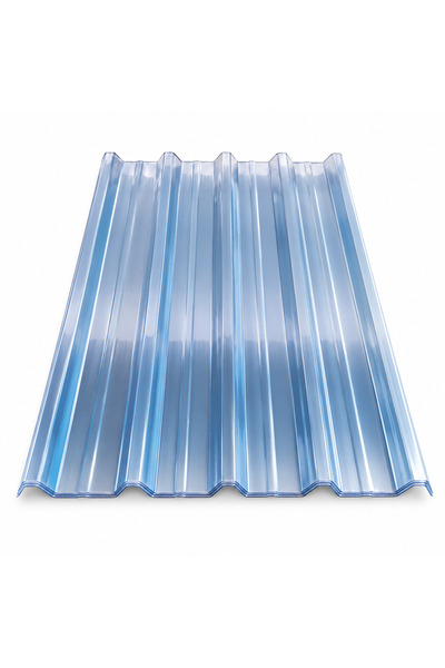 BalkaOutdoor Trapez Şeffaf Ondulin Çatı Kaplama Malzemesi PVC,uzunluk 200 cm ...