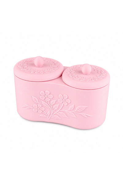 Yapı3D Makeup & Jewelry Organizer Storage Box 🌸 💍   Decorative Covered Orga...