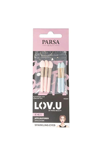 PARSA Lov.U Μίνι Σετ Πινέλων Σκιάς Ματιών 5 τεμαχίων Βίγκαν