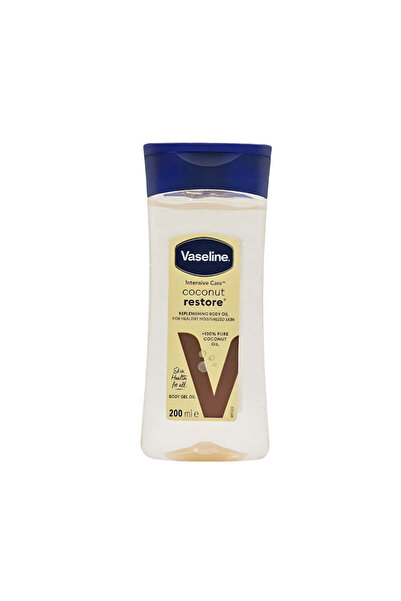 Vaseline زيت الجسم للعناية المركزة - مرطب جوز الهند المشع 200 مل