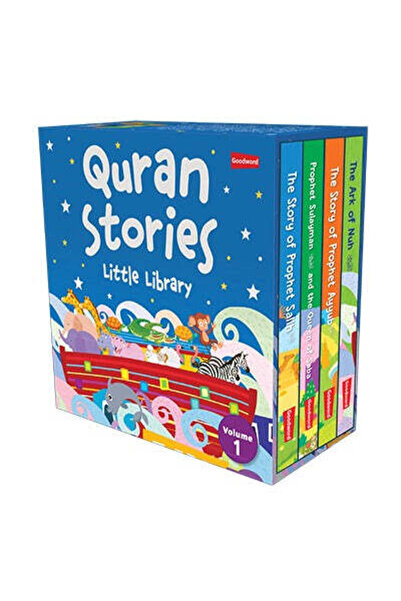 NOVEL Stories of the qur’an – the little library (1) – a set of 4 cardboard b...