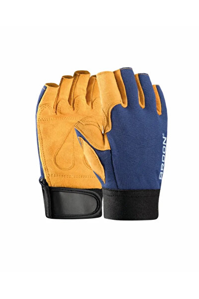 ardon Mechanical protection gloves made of Elastane, fingerless August, blue ...