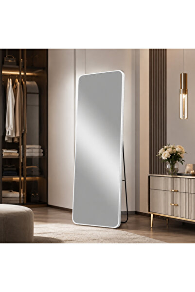 on home A-666 Silver Round Aluminum Mirror – Modern Design Adds Elegance and ...