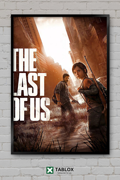 TABLOX The Last Of Us Apocalyps Zombie Game Frame View Decorative MDF Tableau...
