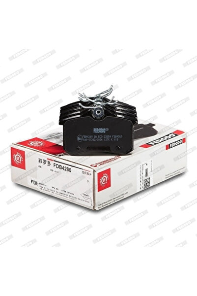 FERODO Set Placute Frana Frana Disc Citroen C3 Picasso/C4 2/DS3 Peugeot 207/2...