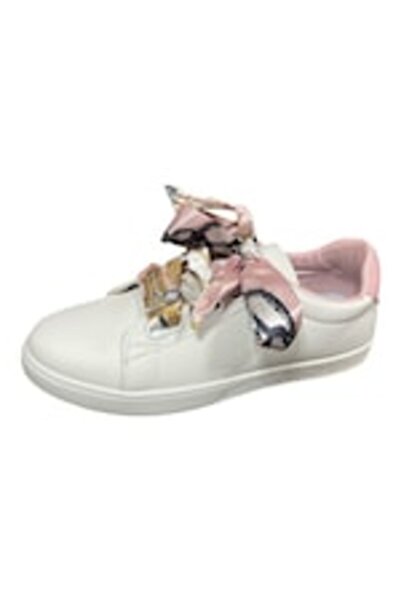 OEM Pantofi sport dama, albi, siret esarfa, comozi, usor, 39EU