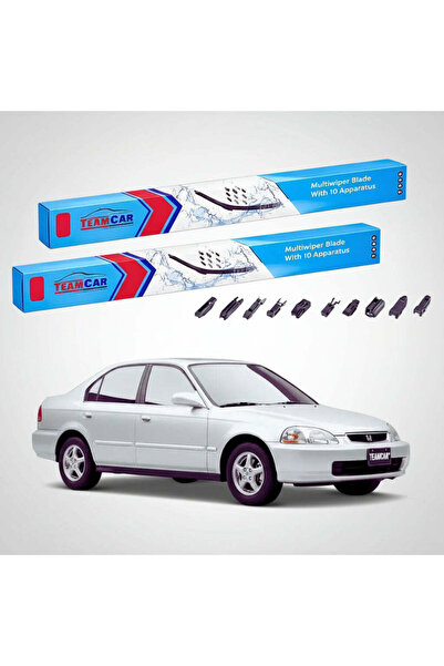 TEAMCAR Υαλοκαθαριστήρες Honda Civic Γενιάς VI (EJ/EK) Σεντάν 4U 1995-2001 | ...