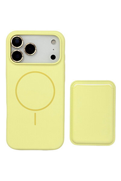 OSG iPhone 17 Pro Max Uyumlu Kartlıklı Ve Kamera Lens Hediyeli Magsafe Destek...